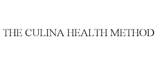 THE CULINA HEALTH METHOD