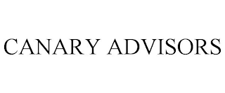 CANARY ADVISORS
