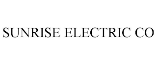 SUNRISE ELECTRIC CO