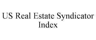 US REAL ESTATE SYNDICATOR INDEX