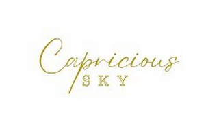 CAPRICIOUS SKY