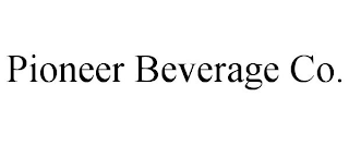 PIONEER BEVERAGE CO.