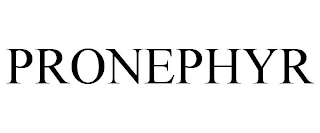 PRONEPHYR