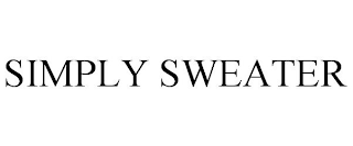 SIMPLY SWEATER