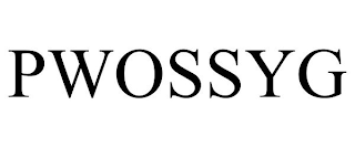 PWOSSYG