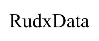 RUDXDATA