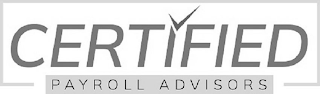 CERTIFIED PAYROLL ADVISORS