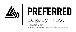 PREFERRED LEGACY TRUST A DIVISION OF CARR, RIGGS & INGRAM CAPITAL, LLC