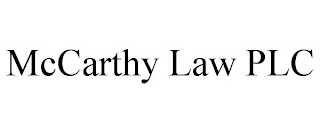 MCCARTHY LAW PLC