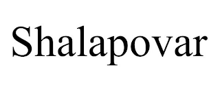 SHALAPOVAR