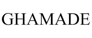 GHAMADE