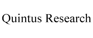 QUINTUS RESEARCH