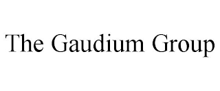 THE GAUDIUM GROUP