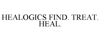 HEALOGICS FIND. TREAT. HEAL.