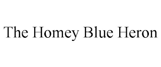 THE HOMEY BLUE HERON
