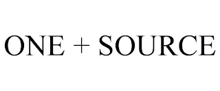 ONE + SOURCE