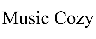 MUSIC COZY