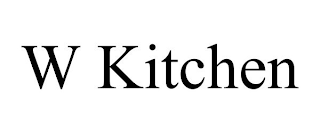 W KITCHEN