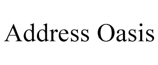 ADDRESS OASIS