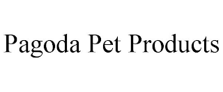 PAGODA PET PRODUCTS