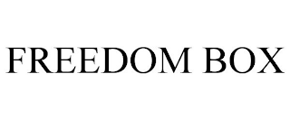 FREEDOM BOX