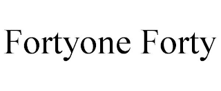 FORTYONE FORTY