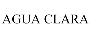 AGUA CLARA