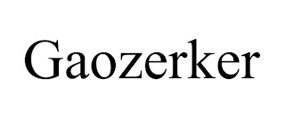 GAOZERKER