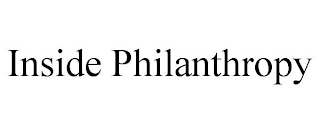 INSIDE PHILANTHROPY