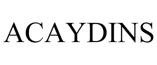ACAYDINS