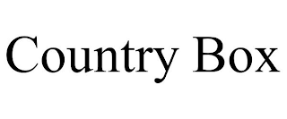 COUNTRY BOX