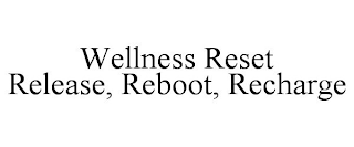 WELLNESS RESET RELEASE, REBOOT, RECHARGE