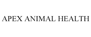 APEX ANIMAL HEALTH