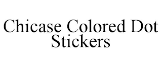 CHICASE COLORED DOT STICKERS