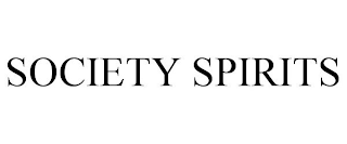 SOCIETY SPIRITS