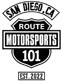 ROUTE 101 MOTORSPORTS SAN DIEGO, CA EST. 2022