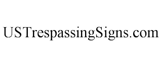 USTRESPASSINGSIGNS.COM