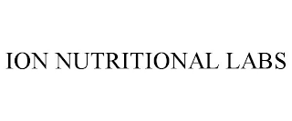 ION NUTRITIONAL LABS