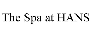 THE SPA AT HANS