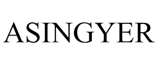 ASINGYER