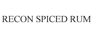 RECON SPICED RUM