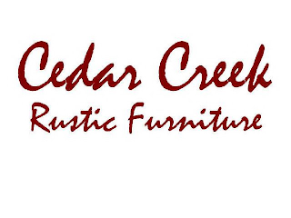 CEDAR CREEK RUSTIC FURNITURE