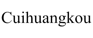 CUIHUANGKOU