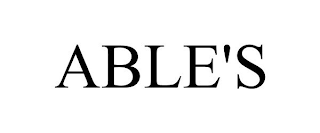 ABLE'S