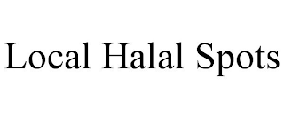 LOCAL HALAL SPOTS