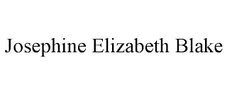 JOSEPHINE ELIZABETH BLAKE