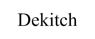 DEKITCH