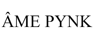 ÂME PYNK