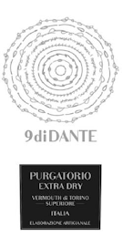 9DIDANTE PURGATORIO EXTRA DRY VERMOUTH DI TORINO SUPERIORE ITALIA ELABORAZIONE ARTIGIANALE