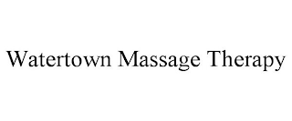 WATERTOWN MASSAGE THERAPY